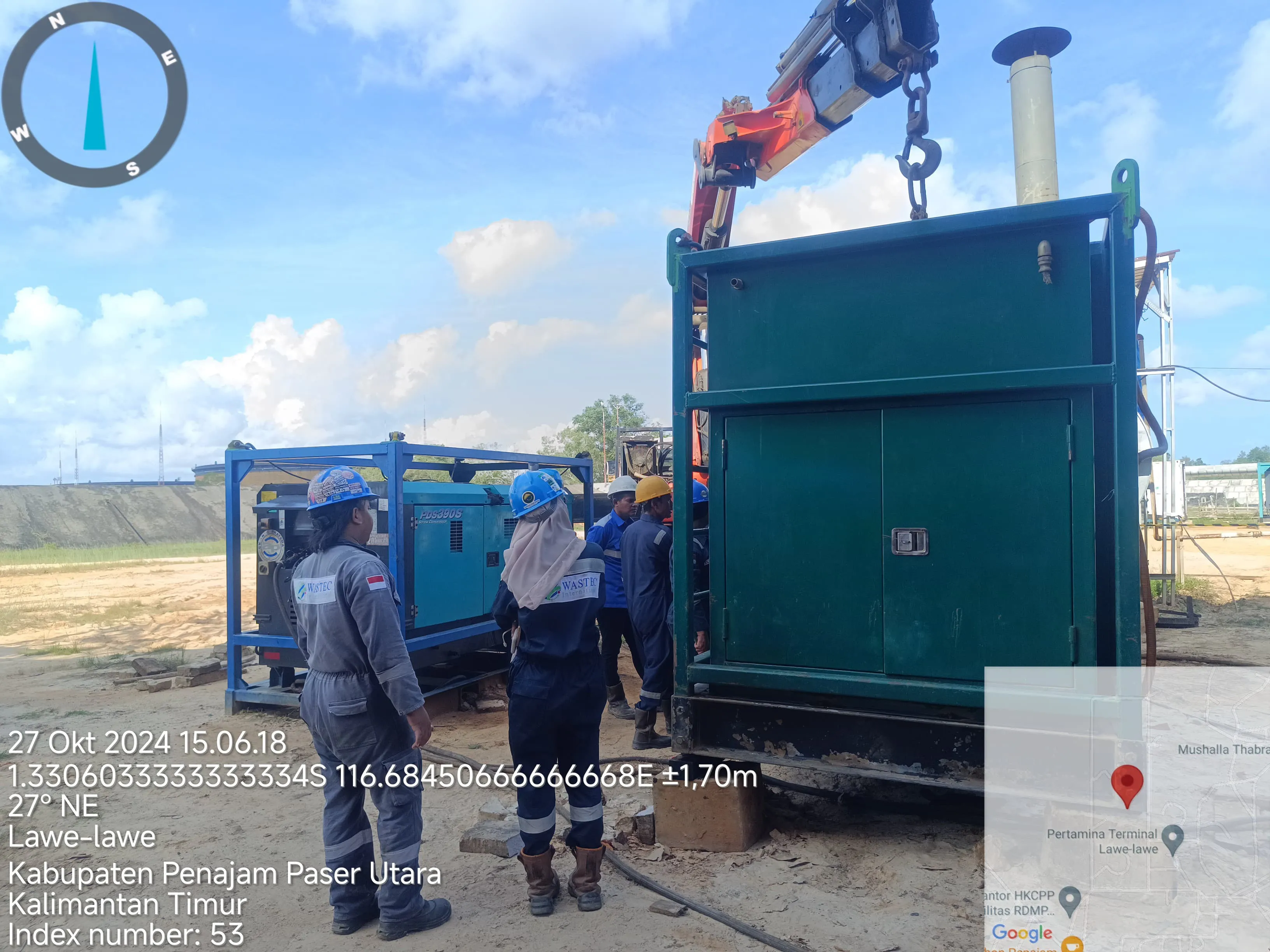 Tank Cleaning Project Kalimantan